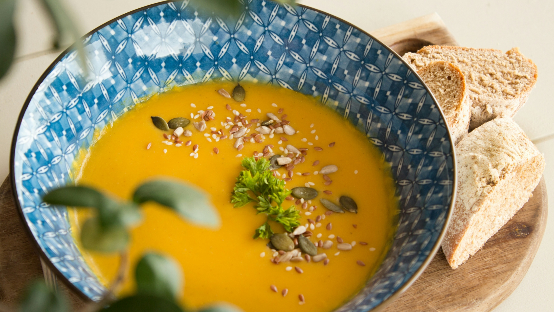 Pumpkin Soup for eyesight improvement