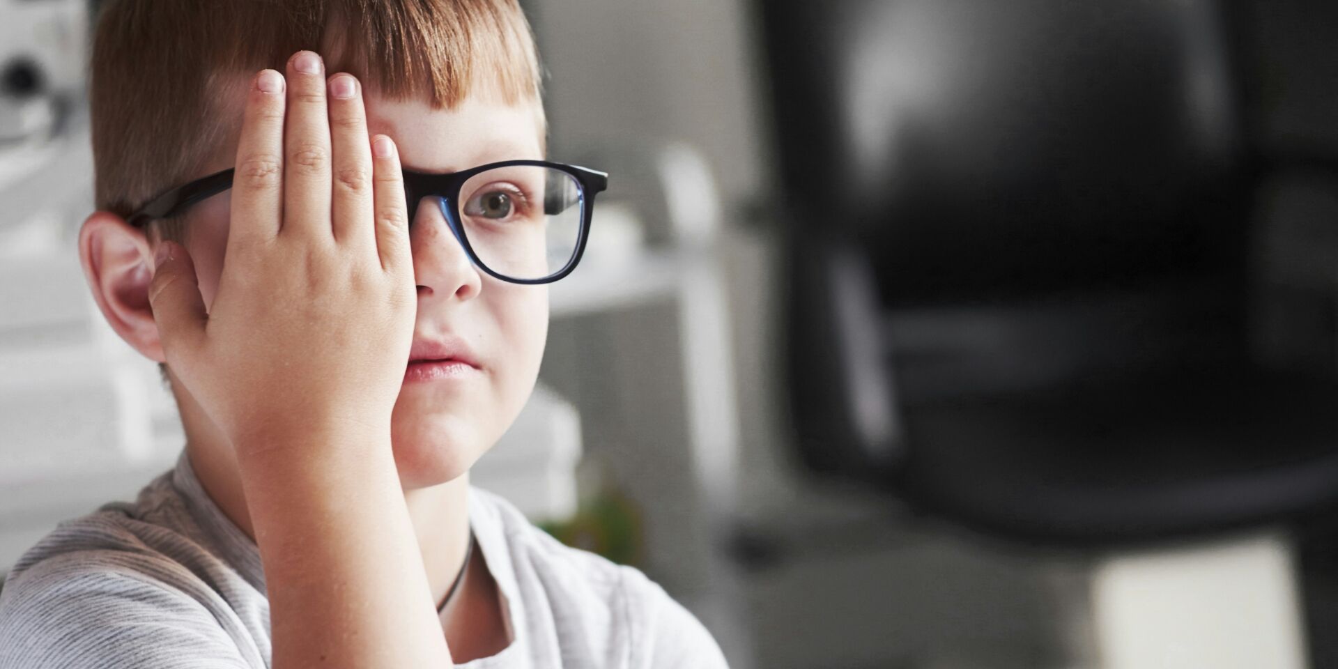 Myopia can impact a childs development