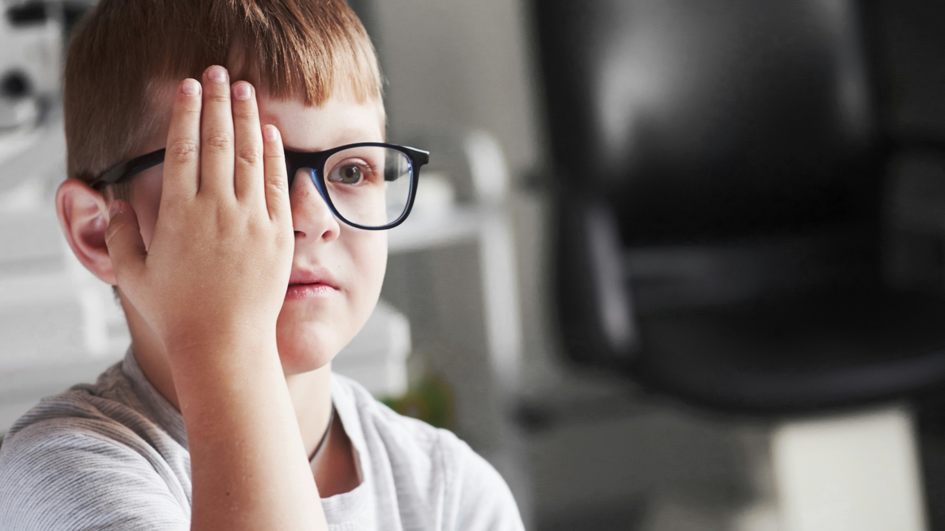 Myopia can impact a childs development